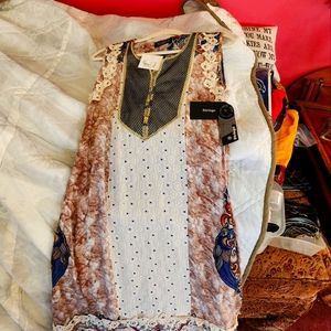 Strings Dress with sleeves